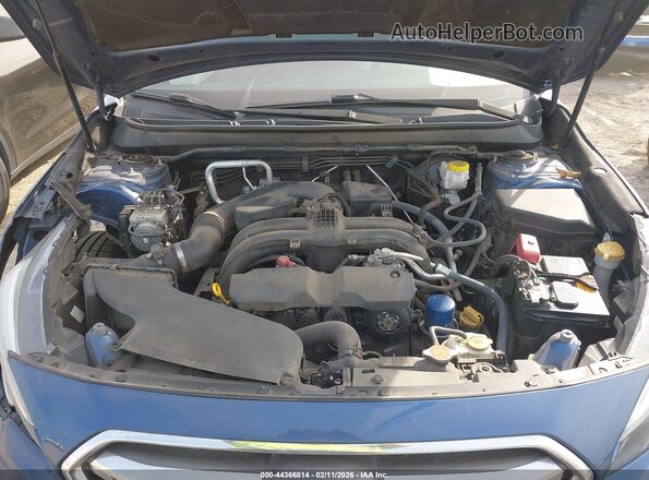 4S4BSANC0K3357543 2019 SUBARU OUTBACK Синий Вид сзади