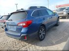 2019 Subaru Outback 2.5i Limited Синий vin: 4S4BSANC0K3357543