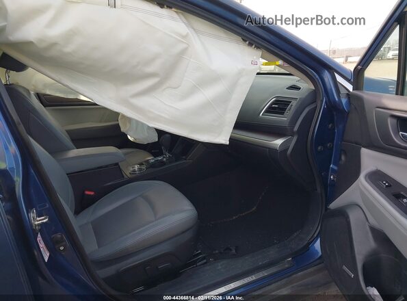 4S4BSANC0K3357543 2019 SUBARU OUTBACK Синий Вид салона спереди