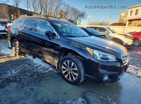 4S4BSANC1H3326536 2017 SUBARU OUTBACK Черный Передняя правая четверть