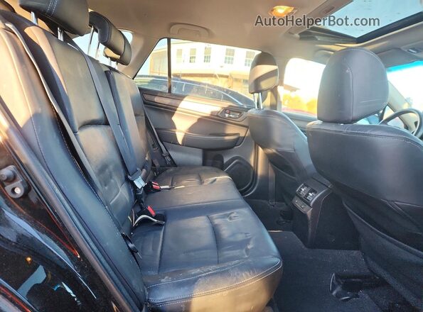 4S4BSANC1H3326536 2017 SUBARU OUTBACK Черный Вид задней части салона