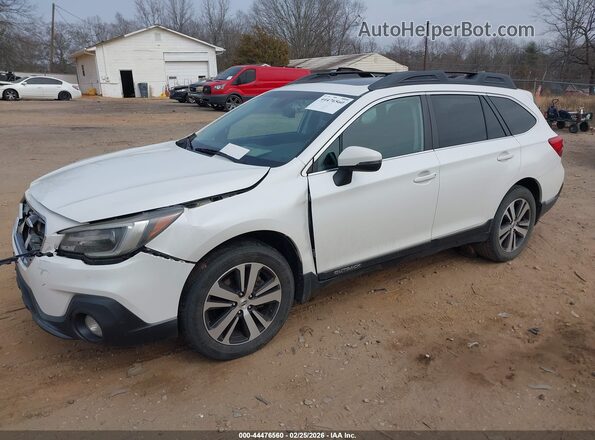 4S4BSANC1J3287923 2018 SUBARU OUTBACK White Przód lewy