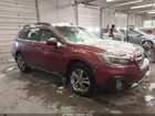 2018 Subaru Outback 2.5i Limited Red vin: 4S4BSANC2J3360796