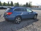 2019 Subaru Outback 2.5i Limited Синий vin: 4S4BSANC2K3347726