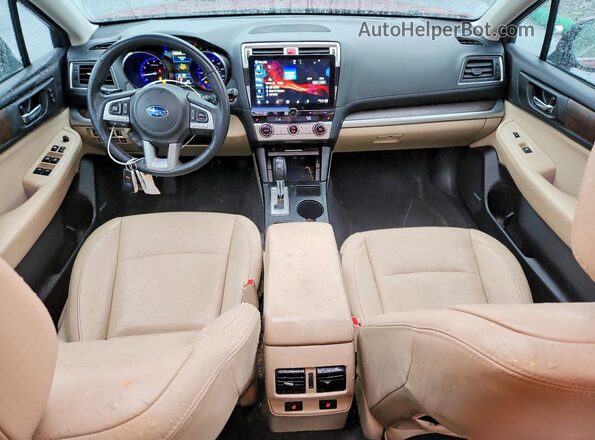 4S4BSANC5H3208859 2017 SUBARU OUTBACK Бордовый Вид панели приборов