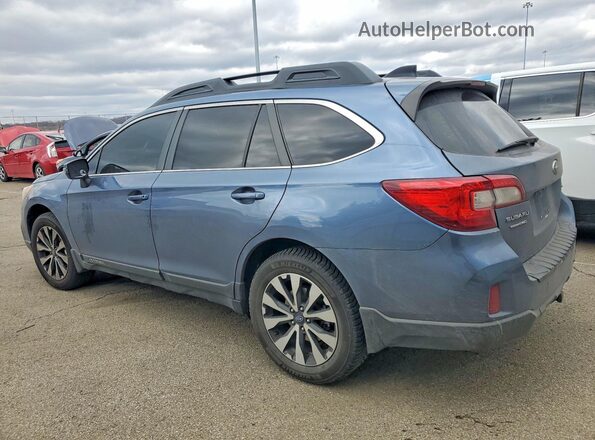 4S4BSANC6G3279065 2016 SUBARU OUTBACK Синий Задняя левая четверть