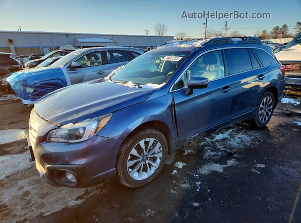 4S4BSANC6G3307348 2016 SUBARU OUTBACK Синий Передняя левая четверть