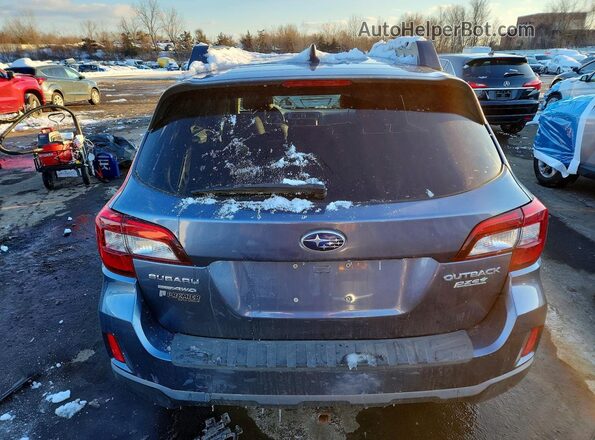 4S4BSANC6G3307348 2016 SUBARU OUTBACK Синий Вид сзади