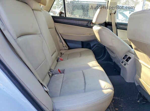 4S4BSANC7G3249296 2016 SUBARU OUTBACK Белый Вид задних сидений