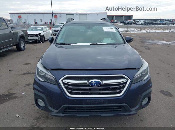 4S4BSANC8J3345073 2018 SUBARU OUTBACK Синий Вид щитка приборов