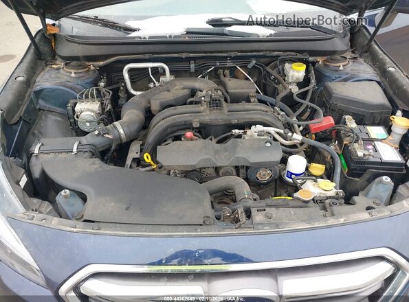 4S4BSANC8J3345073 2018 SUBARU OUTBACK Синий Вид сзади