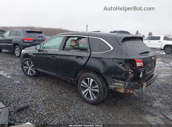 4S4BSANCXJ3380794 2018 SUBARU OUTBACK Черный Задняя левая четверть