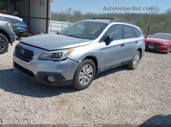 4S4BSBFC0G3225894 2016 SUBARU OUTBACK Серебряный Передняя левая четверть