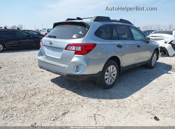 4S4BSBFC0G3225894 2016 SUBARU OUTBACK Серебряный Задняя правая четверть