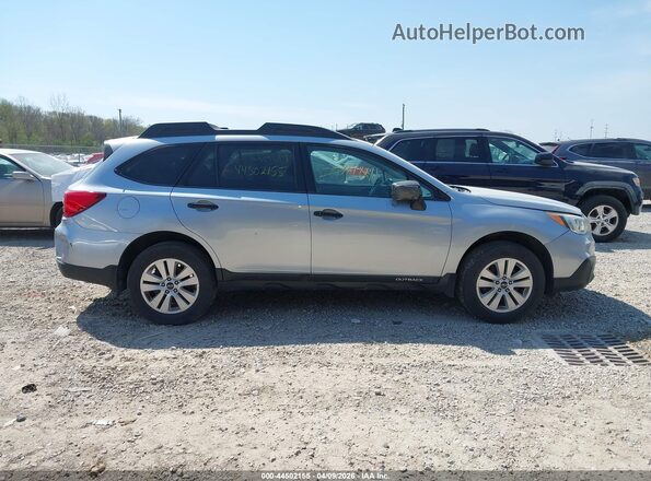 4S4BSBFC0G3225894 2016 SUBARU OUTBACK Серебряный Вид задней части салона