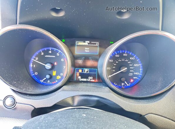 4S4BSBFC5G3327014 2016 SUBARU OUTBACK Зеленый Вид щитка приборов