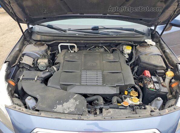4S4BSEKC5H3230095 2017 SUBARU OUTBACK Синий Вид задней части салона