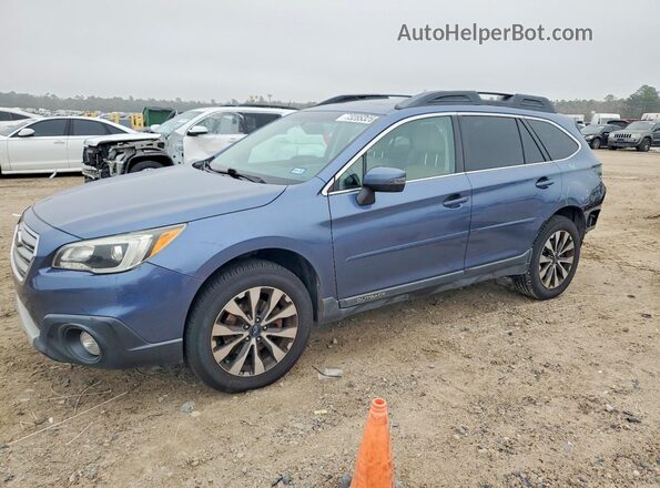 4S4BSEKC5H3230095 2017 SUBARU OUTBACK Синий Передняя левая четверть