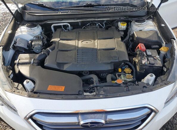 4S4BSENC3K3316203 2019 SUBARU OUTBACK White Engine compartment view