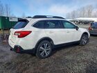 2019 Subaru Outback 3.6r Limited White vin: 4S4BSENC3K3316203