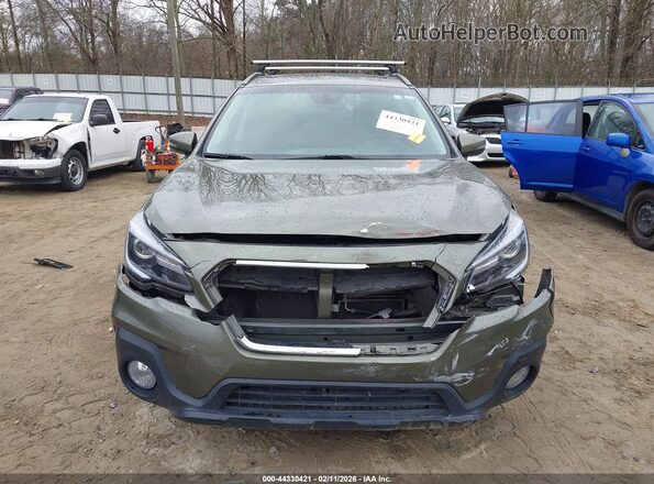 4S4BSETC7J3365440 2018 SUBARU OUTBACK Зеленый Вид щитка приборов