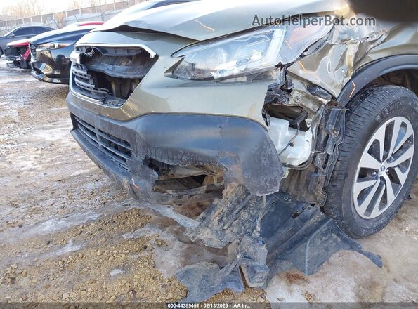 4S4BTACC3M3196544 2021 SUBARU OUTBACK Green Vista frontal