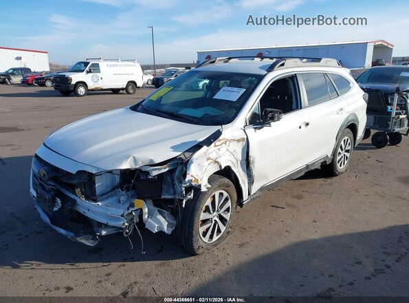 4S4BTACC3R3265417 2024 SUBARU OUTBACK Белый Передняя левая четверть