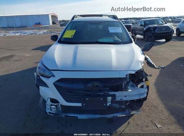 4S4BTACC3R3265417 2024 SUBARU OUTBACK Белый Вид щитка приборов