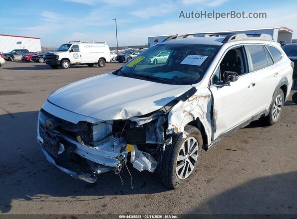 4S4BTACC3R3265417 2024 SUBARU OUTBACK Белый Вид спереди