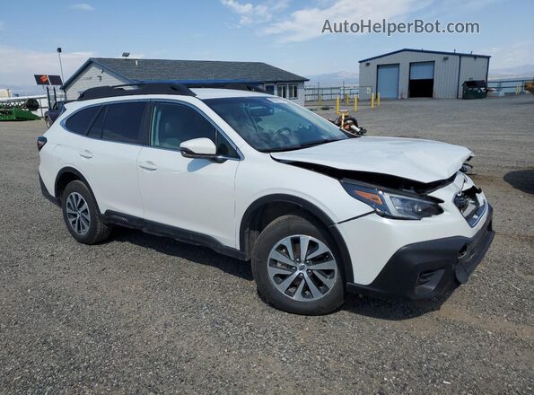 4S4BTACC7M3215032 2021 SUBARU OUTBACK White Передня права чверть