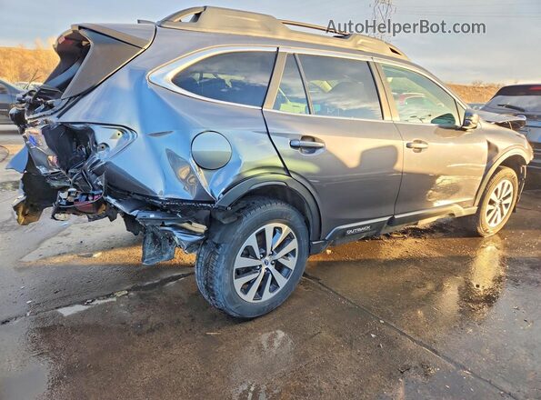 4S4BTACC8M3109124 2021 SUBARU OUTBACK Gray Tył prawy