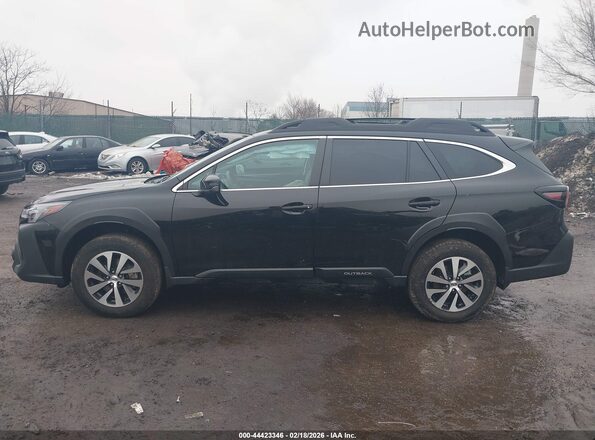 4S4BTACC9S3196268 2025 SUBARU OUTBACK Черный Вид задней части салона