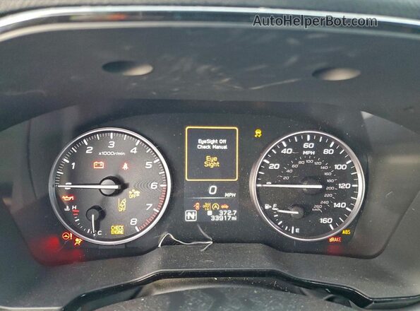 4S4BTADC0R3292637 2024 SUBARU OUTBACK Black Widok zestawu wskaźników
