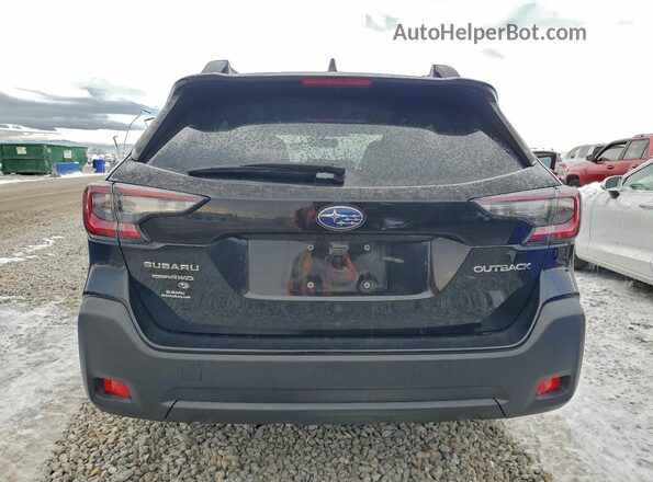 4S4BTADC0R3292637 2024 SUBARU OUTBACK Black Widok z tyłu