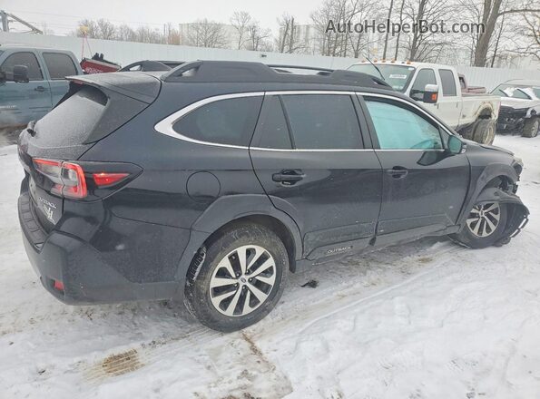 4S4BTADC6R3185026 2024 SUBARU OUTBACK Черный Задняя правая четверть
