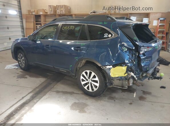 4S4BTADC9N3264104 2022 SUBARU OUTBACK Blue უკანა მარცხენა
