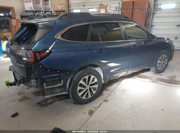 4S4BTADC9N3264104 2022 SUBARU OUTBACK Blue უკანა მარჯვენა