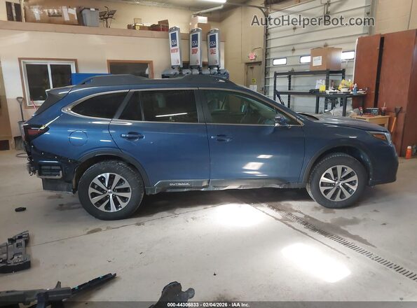 4S4BTADC9N3264104 2022 SUBARU OUTBACK Blue სალონის 360-გრადუსიანი ხედი