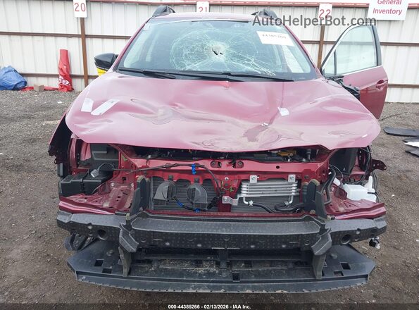 4S4BTADC9S3254197 2025 SUBARU OUTBACK Красный Вид спереди