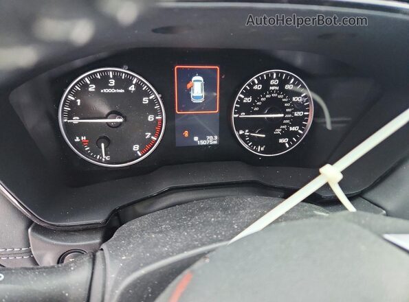 4S4BTAFC0S3220663 2025 SUBARU OUTBACK Красный Вид щитка приборов