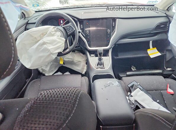 4S4BTAFC0S3220663 2025 SUBARU OUTBACK Красный Вид панели приборов
