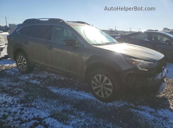 4S4BTAFC4S3271843 2025 SUBARU OUTBACK Зеленый Передняя правая четверть
