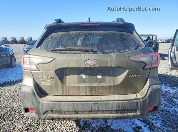4S4BTAFC4S3271843 2025 SUBARU OUTBACK Зеленый Вид сзади