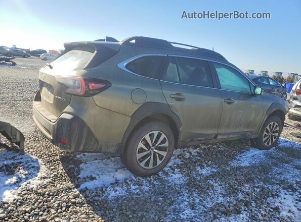 4S4BTAFC4S3271843 2025 SUBARU OUTBACK Зеленый Задняя правая четверть