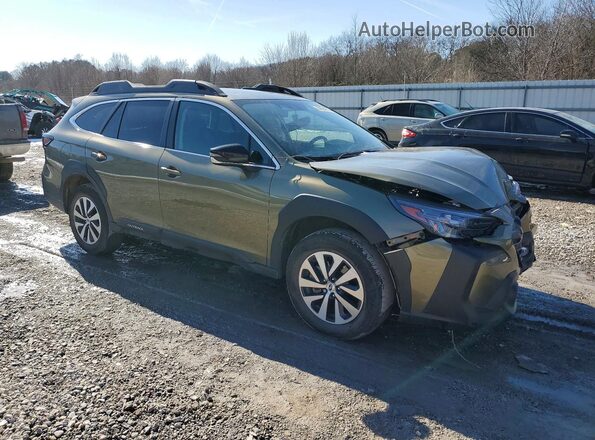 4S4BTAFC5S3176613 2025 SUBARU OUTBACK Зеленый Передняя правая четверть