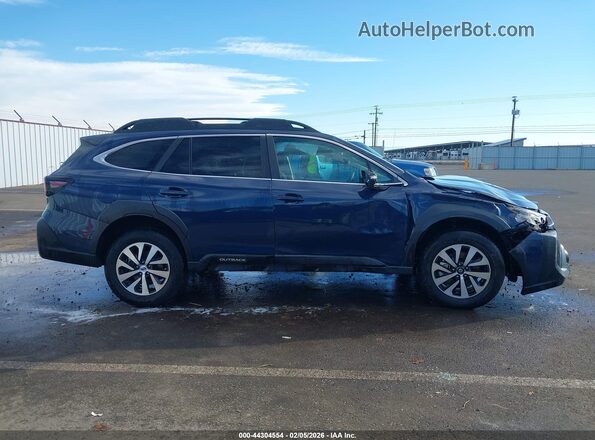 4S4BTAFC7R3116701 2024 SUBARU OUTBACK Blue Widok wnętrza z tyłu