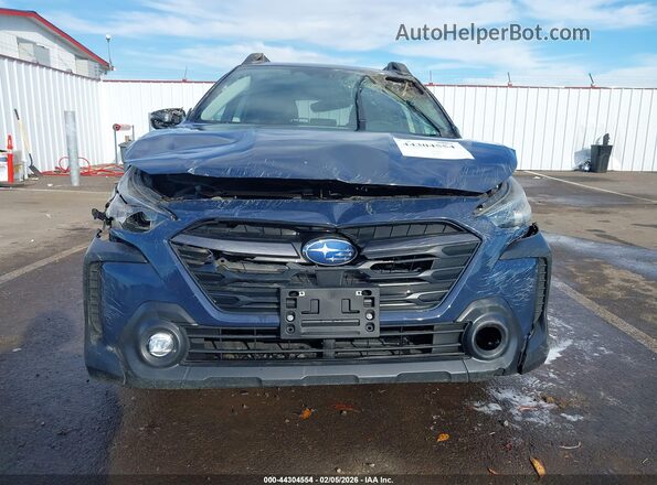 4S4BTAFC7R3116701 2024 SUBARU OUTBACK Blue Widok zestawu wskaźników