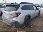 2024 Subaru Outback Onyx Edition Серебряный vin: 4S4BTALC2R3142398