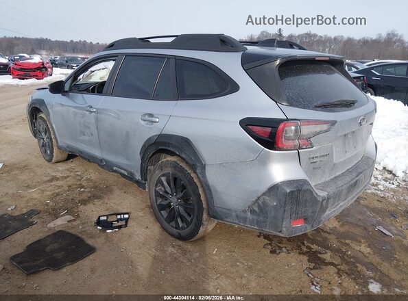 4S4BTALC2R3142398 2024 SUBARU OUTBACK Серебряный Задняя левая четверть
