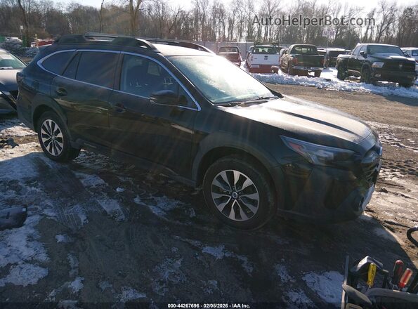 4S4BTAMC1R3246296 2024 SUBARU OUTBACK Black Передня права чверть